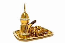 Набор кофейный(бронза)