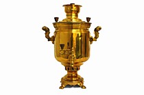 Тульский самовар "Жаровой 5л."(латунь)